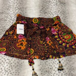 Vibrant High Waist Women's Shorts